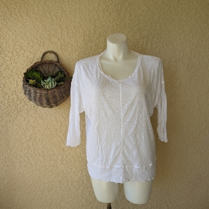 Sno skin knitted 3/4 knitted shirt‎ M